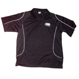 IHSA (Illinois High School Association) State Finals Adult Polo-Black-Size XL-GU
